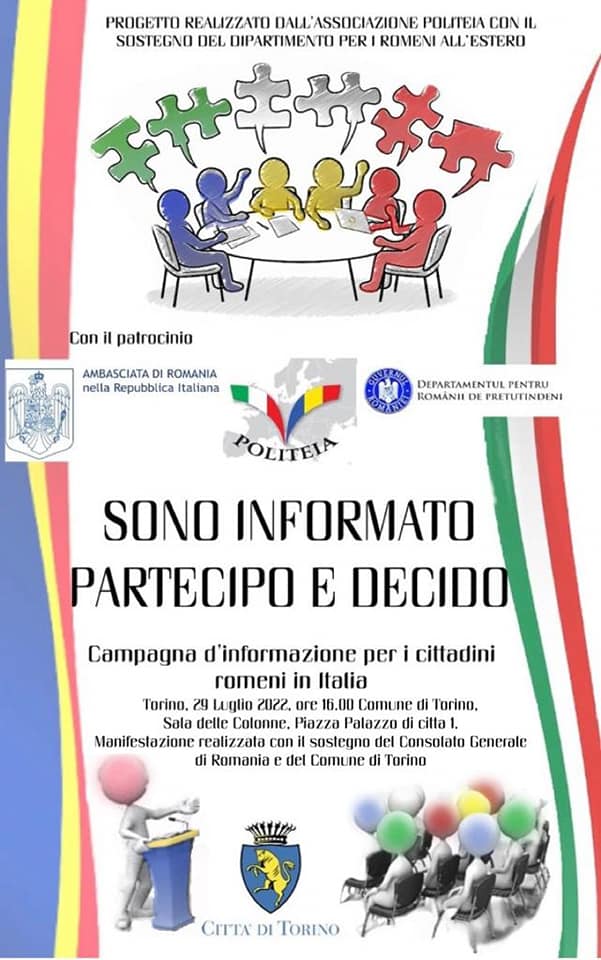 Sono informato, partecipo e decido