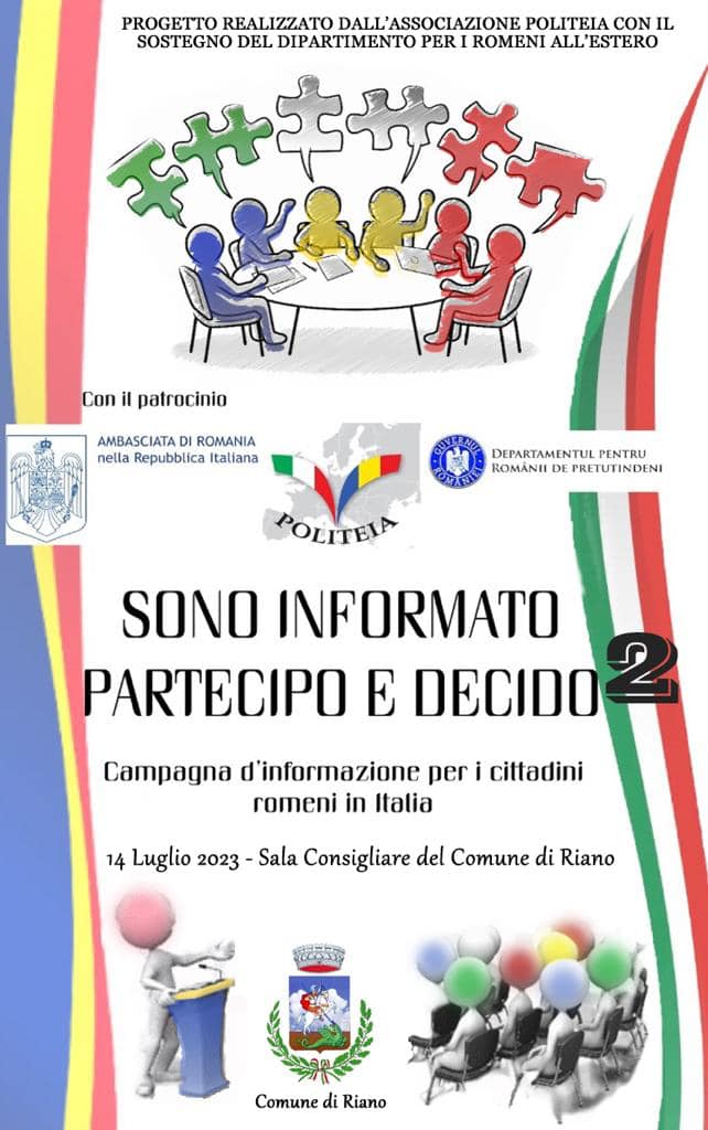 Progetto Sono informato partecipo e decido 2