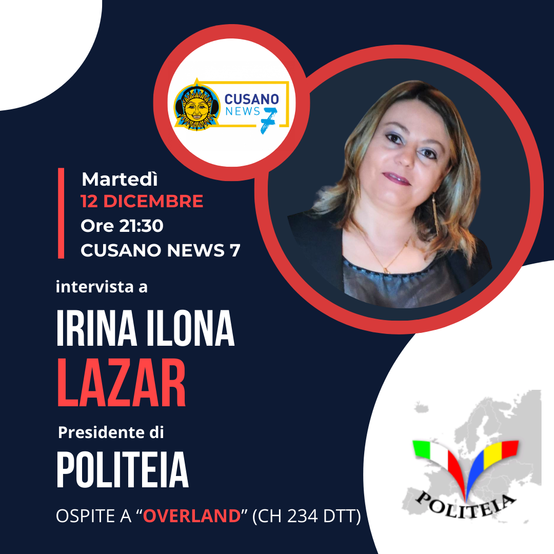 Intervista a Irina Lazar su Cusano News 7
