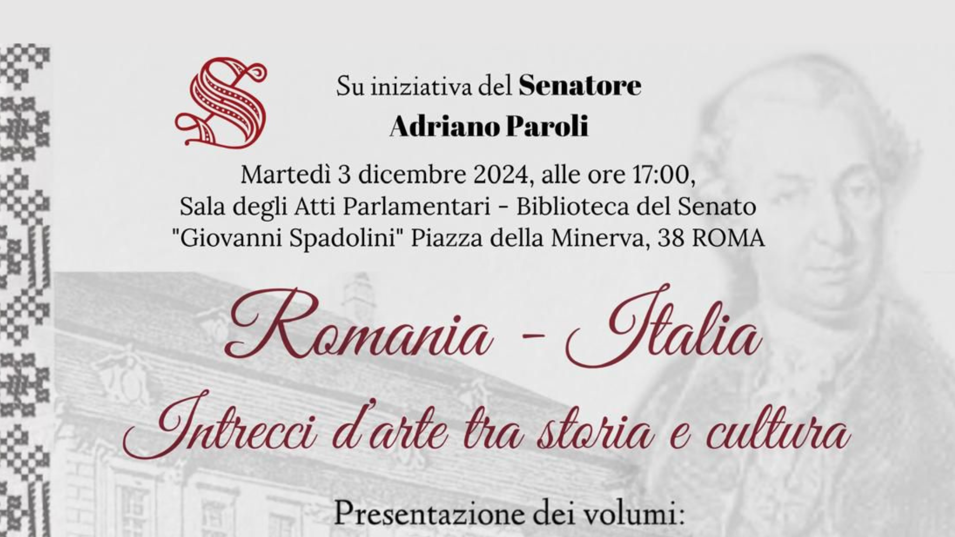 03/12/2024 – Festa Nazionale Romania